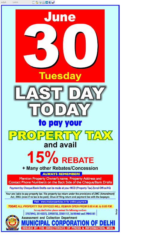 Mcd Property Tax Last Date